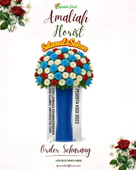 Standing Flowers Kawasan Perkantoran Ciputat Tangerang Selatan